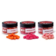 M&FFluo Pop-Up Micro Bouillettes pour Carpes Pêche Mélange de Saveurs Poisson 8m