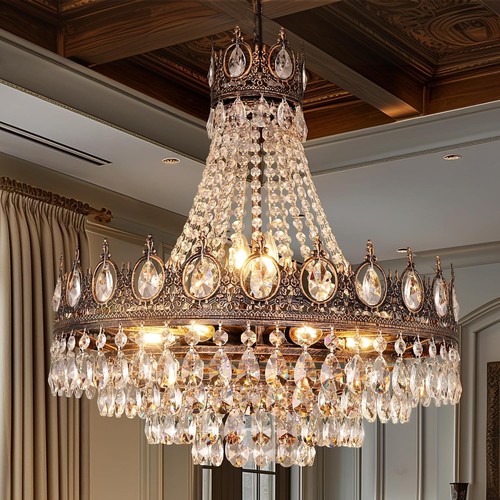 Crystal chandeliers vintage - crystal,