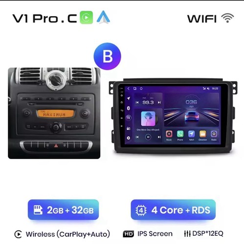 Autoradio smart fortwo 451 - autoradio,