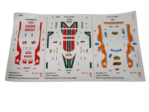 Decal solido lancia stratos - lancia,