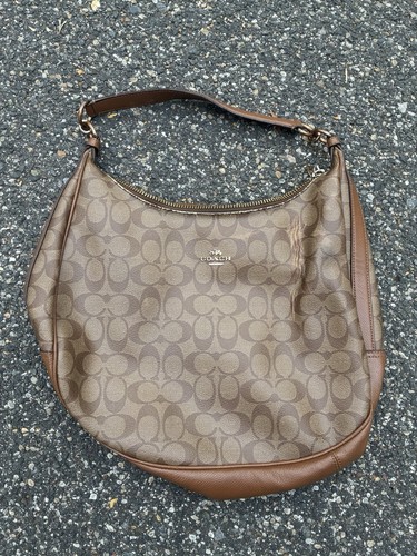Coach sac main pvc cuir - coach, à