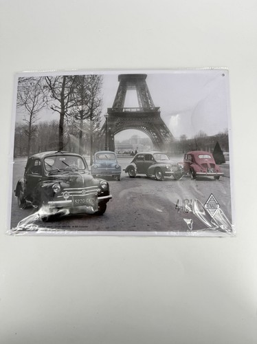Renault 4cv plaque - renault,