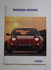 Catalogue brochure livre publicité Nissan 200sx 18 pages