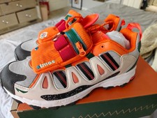 Adidas size 13 Superturf Adventure x Atmos x Sean Wotherspoon Grey/Orange....