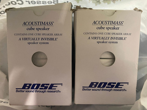 Bose enceintes blanches - bose,