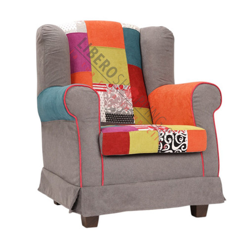 Fauteuil bergere tourterelle - fauteuil,