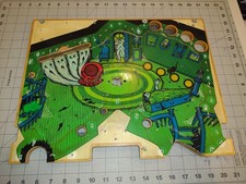 Gottlieb Pinball Haunted House Upper Level Playfield Used