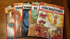 Lot BD de 5 aventures d' ALIX tomes (2)-(7)-(8)-(13)-(18 ed anniversaire 1998)