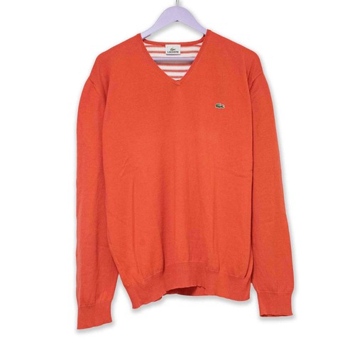 Pull lacoste orange léger - pull,