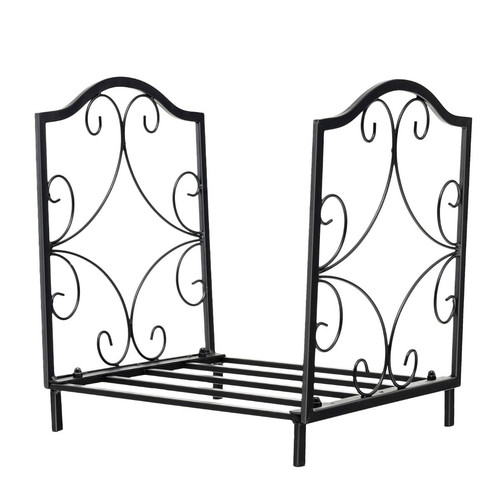 Porte bûches fer forgé - en,