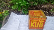BOITE METALIQUE BOUILLON CUBE