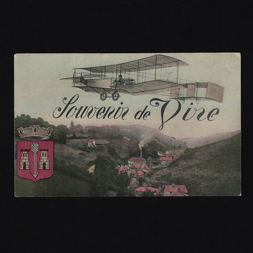 Cpa souvenir vire avion - souvenir,