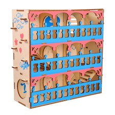  Jouets Pour Petits Animaux Accessoires Hamster Labyrinthe De Hamsters