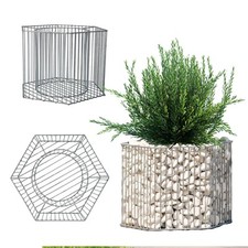 Paniers à gabions KADAX en acier galvanisé, pot à gabion, gabions
