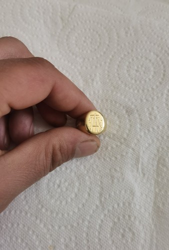 Poids grosse chevalière - au,