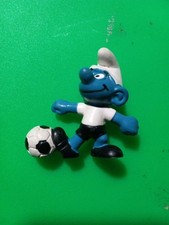 Figurine PVC BULLY - smurf SCHTROUMPF - 20068 footballeur - PEYO Portugal