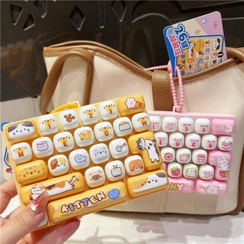 Key clicker fidget keychain - clicker,