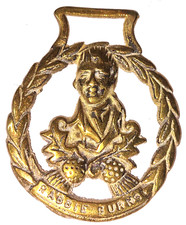 Horse Brass Médaillon Vintage