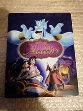 DISNEY ALADDIN BLU RAY STEELBOOK ZAVVI + PROTECTION