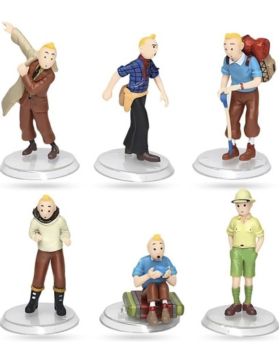 Collection tintin lot de 6 - tintin,