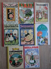 Lot de 8 BD Bécassine Années