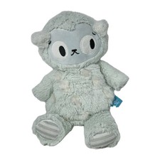 Manhattan Toy Company Plush Pals Tufty Lovey Yeti Monster Blue 12” Tummy Tufts