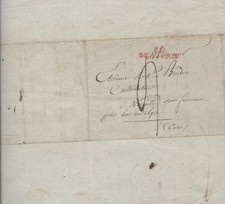 Letters with postmarks BEAUVAIS and LES ANDELYS 1796 and 1819