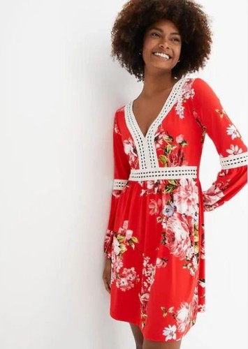 Robe volant crochet - robe, en