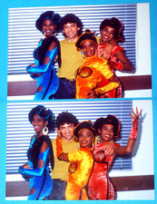 LOT de 2 tirages photo de Claude BARZOTTI & ZOOK MACHINE.