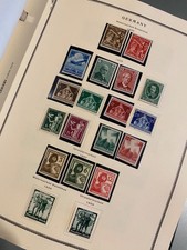 German Stamps in a Scott Specialty Album Occupations CV$$$ See Video L-1575