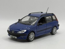 Peugeot 206 SW Bleue 1/43
