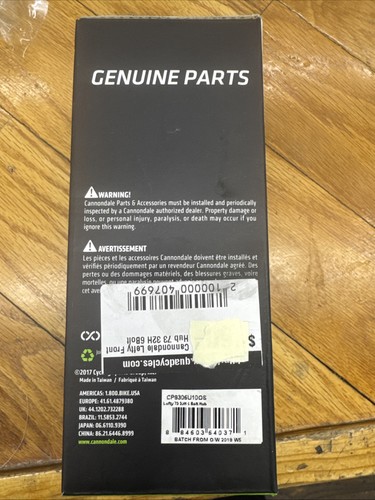 Cannondale lefty hub fits - cannondale,