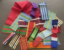 Large Lot of Miscellaneous Military Medal Ribbons (1)