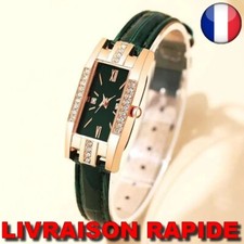 Montre Carrée Strass Quartz