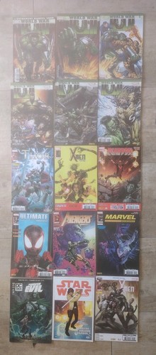 Lot marvel comics men hulk - lot,