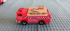 Matchbox Camion pompiers Mack Auxiliary power Truck 1991 miniature 1/64