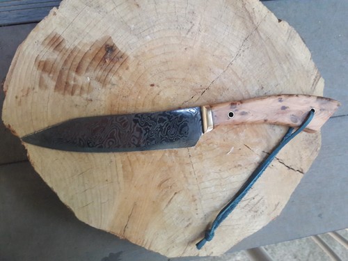 Couteau cuisine artisanal - couteau,