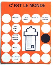 Partition vintage sheet music