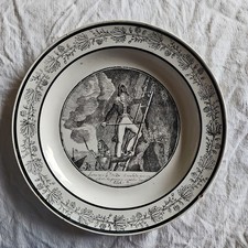 Assiette Parlante Faïence