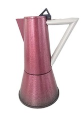 Ettore Sottsass X Accademia Lagostina Coffe maker 1980s postmodern Pink 