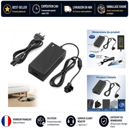 Adaptateur secteur 29v - 29v, 2a