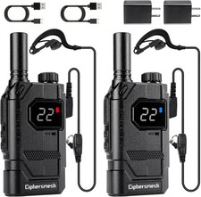 Long Range Walkie Talkies Retevis RT22 Two Way Radios Vox For Hospital/School