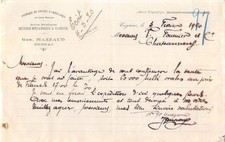 1920 FACTORY OF PACKAGING BOXES OF ALL KINDS GEO MAZEAUD COGNAC -