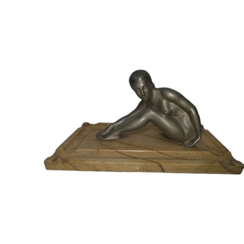 Sculpture statue art déco - sculpture,