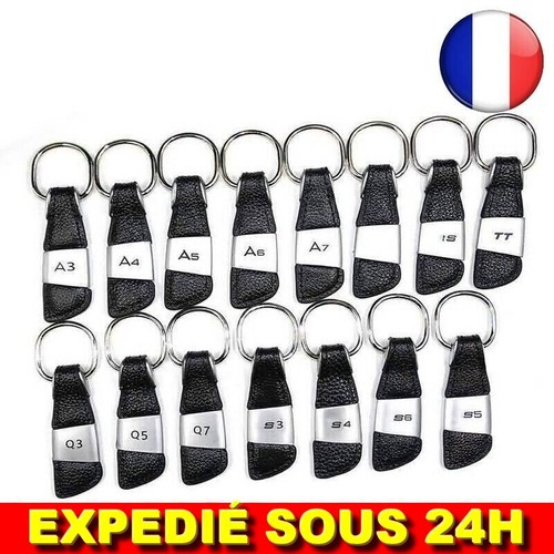 Porte clés cuir voiture - porte,