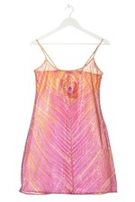 PIN-UP STARS Robe à bretelles Dames Robe T EU 40 orange clair-rose-argenté