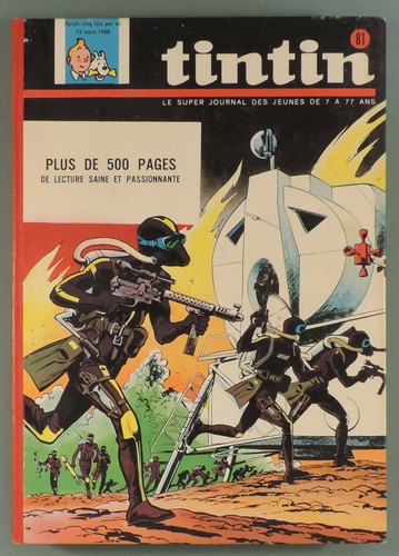 Tintin hebdomadaire recueil - tintin,