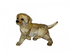 Swarovski 1142824 Golden Retriever chiot debout 4,5 cm.