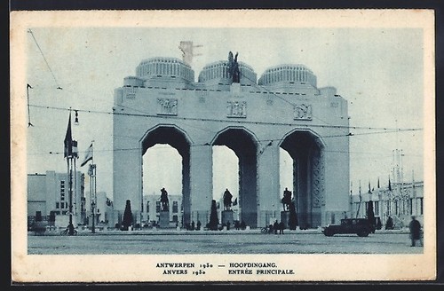 Carte postale anvers - carte,