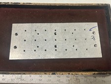 MACHINIST OfCe TOOL LATHE MILL Machinist Sherline Aluminum Mill Table Plate